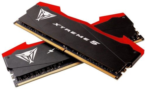 Patriot 32GB DDR5 7600MHz Kit(2x16GB) Viper Xtreme 5 Fekete/Red