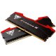 Patriot 32GB DDR5 7600MHz Kit(2x16GB) Viper Xtreme 5 Fekete/Red