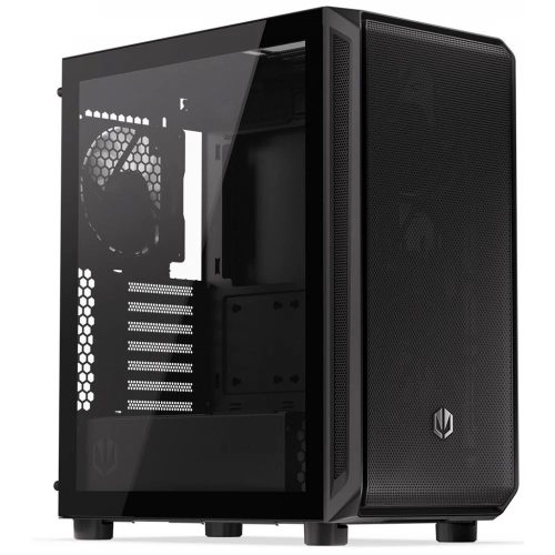 Endorfy Arx 500 Air Tempered Glass Fekete