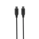 Silicon Power Boost Link PVC LK15CC USB-C 1m Fekete