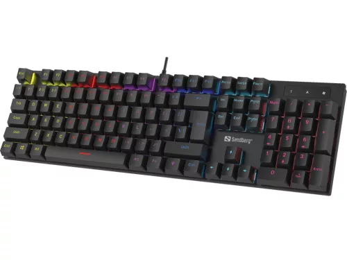 Sandberg Mechanical Gamer Billentyűzet Fekete UK