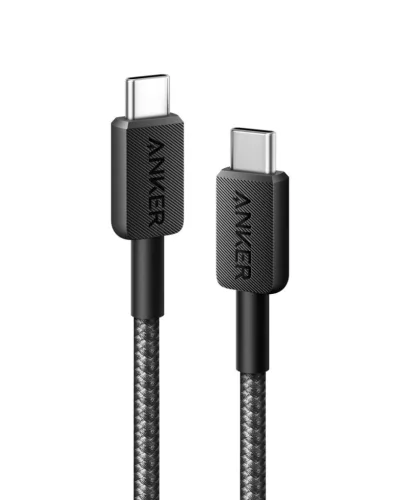 ANKER 322 USB-C to USB-C Cable 1,8m Fekete