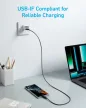ANKER 322 USB-C to USB-C Cable 1,8m Fekete