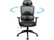 Sandberg ErgoFusion Gaming Chair Pro Fekete