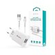 Devia Smart Series Charger Suit 2,4A with Type-C Cable 1m White