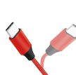 Logilink USB 2.0 Type-C cable C/M to USB-C/M 1m Red