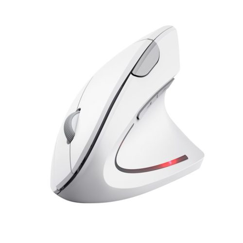 Trust Verto Vertical Ergonomic Egér White