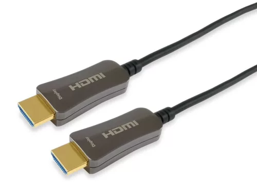 EQuip HDMI 2.0 Active Optical Cable AM/AM 70m 4K/60Hz Fekete