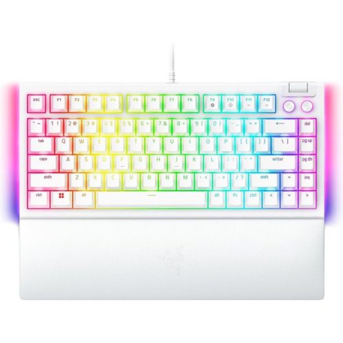 Razer BlackWidow V4 75% Mechanical Switches (Tactile) Billentyűzet White US