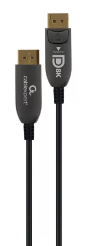 Gembird CC-DP8K-AOC-10M Active Optical (AOC) 8K DisplayPort cable AOC Premium Series 10m Fekete