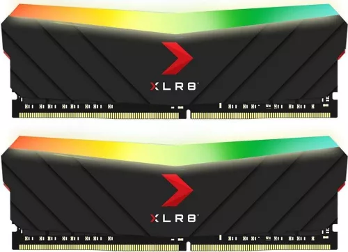 PNY 32GB DDR4 3600MHz Kit(2x16GB) XLR8 Gaming EPIC-X RGB Fekete