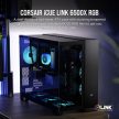 Corsair iCUE LINK 6500X RGB Tempered Glass Fekete
