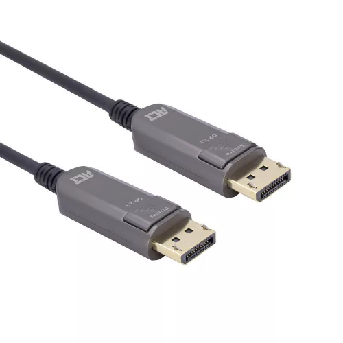 ACT 8K DisplayPort Active Optical Cable male/male 20m Fekete