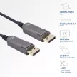 ACT 8K DisplayPort Active Optical Cable male/male 20m Fekete