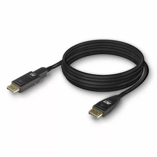 ACT DisplayPort Active Optical Cable 8K DisplayPort male to DisplayPort male 15m Fekete