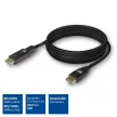 ACT DisplayPort Active Optical Cable 8K DisplayPort male to DisplayPort male 15m Fekete