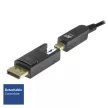 ACT DisplayPort Active Optical Cable 8K DisplayPort male to DisplayPort male 15m Fekete