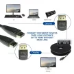 ACT DisplayPort Active Optical Cable DisplayPort male to DisplayPort male 70m Fekete