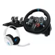 Logitech G29 Driving Force Racing Wheel PC/PS4/PS5 kormány + Astro A10 Fehér Gamer headset