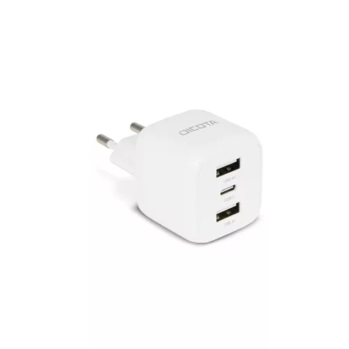 Dicota Compact Laptop GaN Charger (32W) White