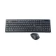 Gembird KBS-WCH-03 Wireless Keyborad Combo Fekete US