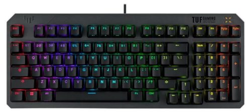 Asus TUF Gaming K3 Gen II Billentyűzet Fekete US
