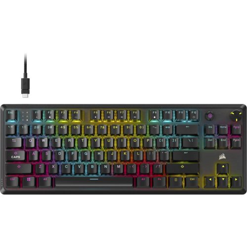 Corsair K70 Core TKL RGB Red Mechanical Gaming Billentyűzet Fekete US