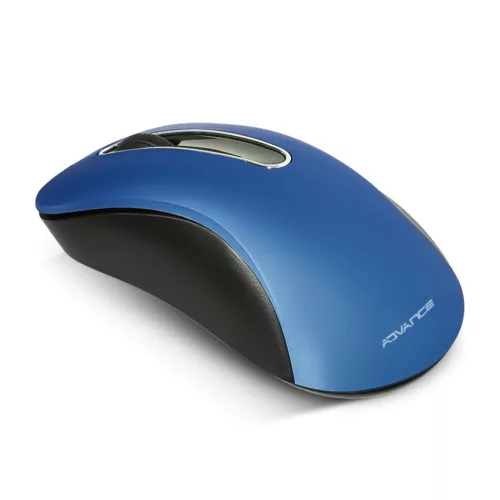 Advance Shape 3D Wireless Egér Blue