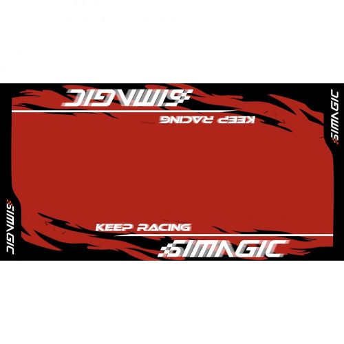 Simagic SMG-CARPET Gaming Szőnyeg Fekete/Red