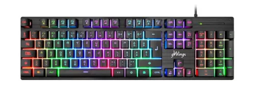 gWings GW-9270kb Gaming Billentyűzet Fekete HU