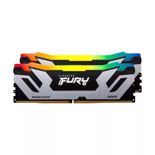 Kingston 48GB DDR5 8400MHz Kit(2x24GB) Fury Renegade RGB Fekete/Silver