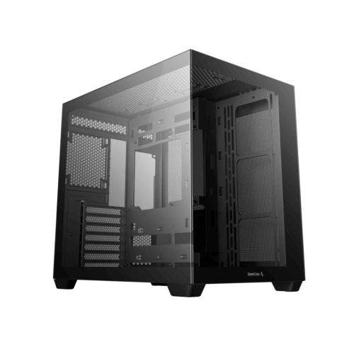 DeepCool CG530 Tempered Glass Fekete