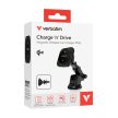 Verbatim Charge'n'Drive Magnetic Wireless Car Charger Qi2 Technology and RGB Lighting Fekete