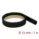 DeLock Heat Shrink Tube 1m x 12mm Shrinkage Ratio 4:1 Fekete