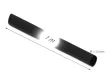 DeLock Heat Shrink Tube 1m x 12mm Shrinkage Ratio 4:1 Fekete