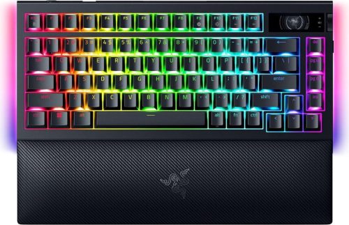 Razer BlackWidow V4 75% Mechanical Switches (Tactile) Billentyűzet Fekete US
