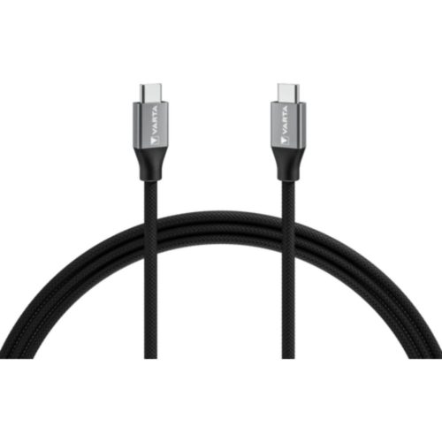 Varta USB-C to USB-C Speed Charge & Sync Cable 2m Fekete