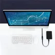 Vention USB-A 2.0/M to USB-A 2.0/F cable 3m Fekete