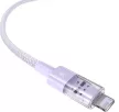 Baseus Gem USB to IP lightning 2.4A fast charging cable 1m Purple