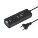 Esperanza EZC109 Quick Power Charger 60W 2x USB-C PD 30W / 2x USB-A QC 3.0 18W Fekete