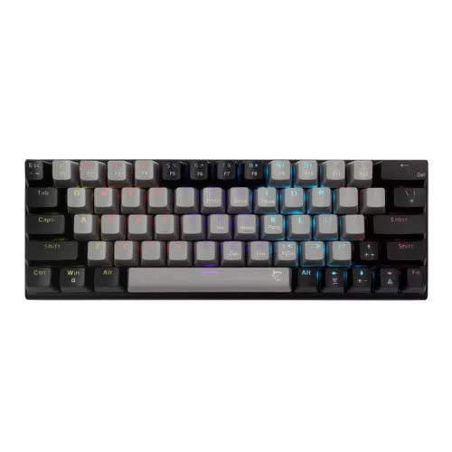 White Shark Wakizashi 2 Red Switches Gaming Billentyűzet Grey/Fekete US