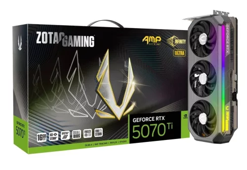 Zotac GeForce RTX5070 Ti 16GB DDR7 AMP Extreme Infinity Ultra
