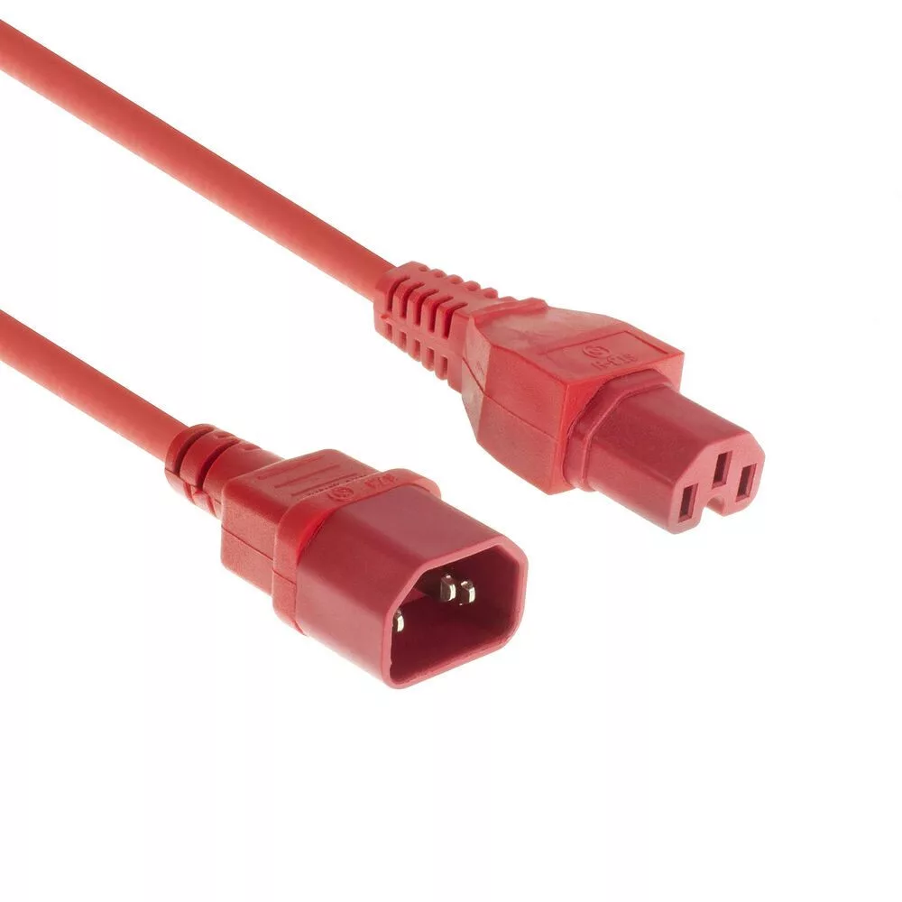 ACT Powercord C14 - C15 3m Red Mai Ára: 3 490 Ft