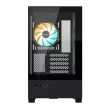Gigabyte C201 Panoramic Tempered Glass Fekete