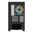Gigabyte C201 Panoramic Tempered Glass Fekete