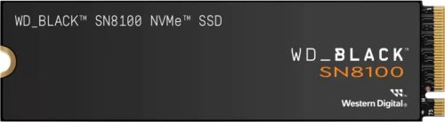 Western Digital 1TB M.2 2280 NVMe SN8100 Fekete