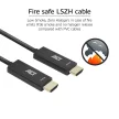 ACT HDMI Premium High Speed 4K Active Optical Cable v2.0 LSZH HDMI-A male to HDMI-A male 30m Fekete