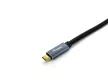 EQuip USB-C 3.2 Gen2 to USB-C 100W cable 3m Fekete