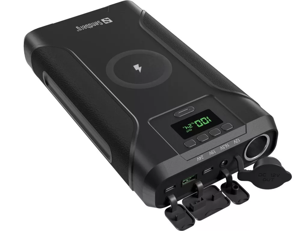 Sandberg Survivor 76800mAh Powerbank Fekete Mai Ára: 140 890 Ft