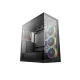 DeepCool CG580 4F V2 Tempered Glass Fekete